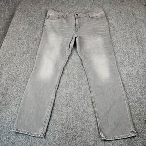 Goodfellow & Co Mens Slim Fit Gray Jeans 40x30 Stretch Denim‎ Pants RN17730